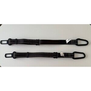 Good2Go Easy Clip Seatbelt Extension For Dogs Set Of 2 Black